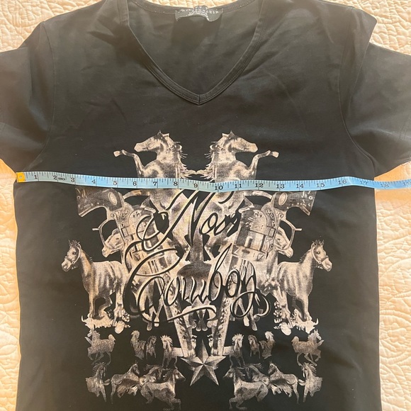 COPY - Philipp Plein “Noir Cowboy” T-shirt - Picture 8 of 8